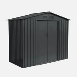 Abrigo de jardim com kit de ancoragem 2,71m²