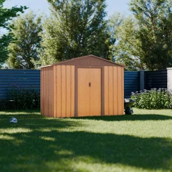 Abrigo de jardim com kit de ancoragem 2,71m²