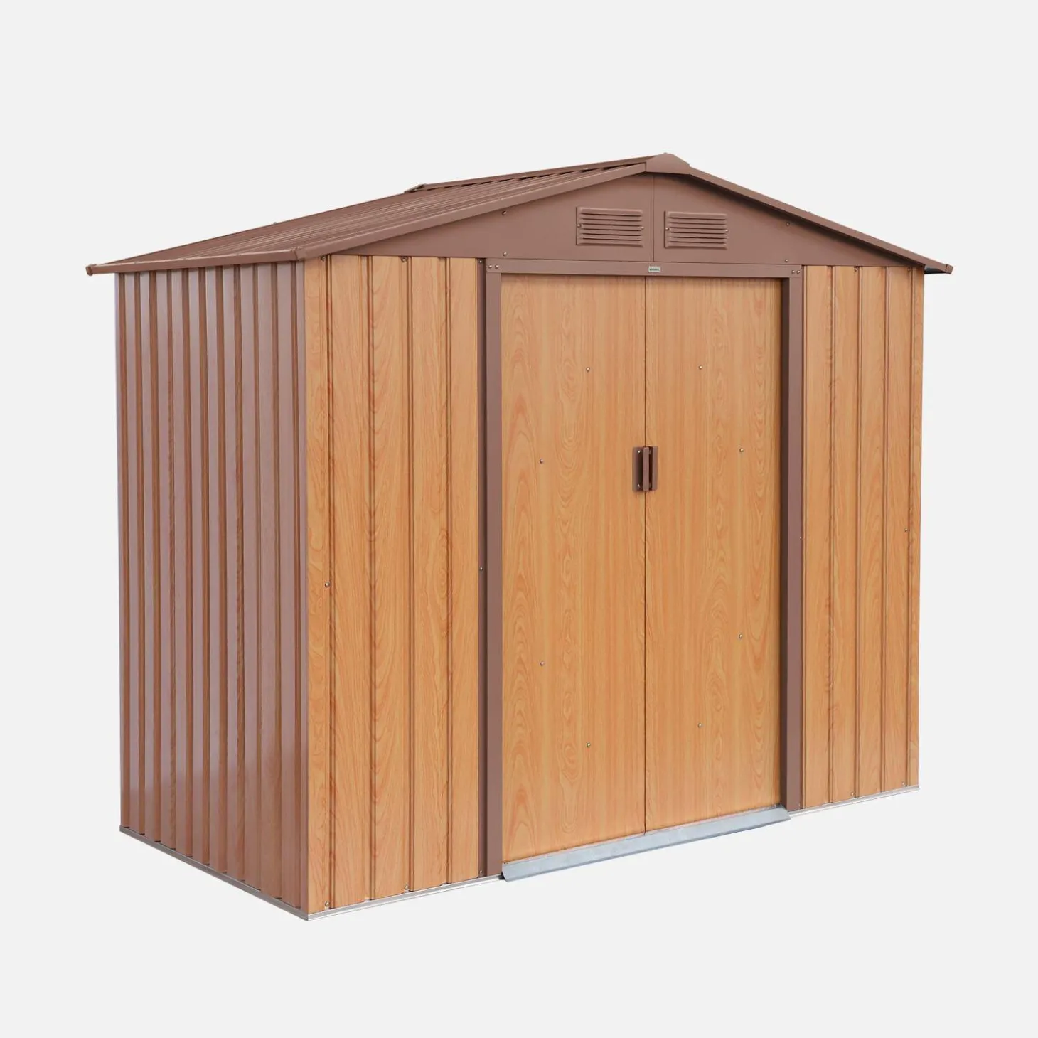 Abrigo de jardim com kit de ancoragem 2,71m²