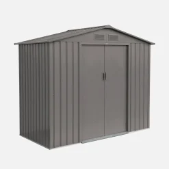 Abrigo de jardim com kit de ancoragem 2,71m²