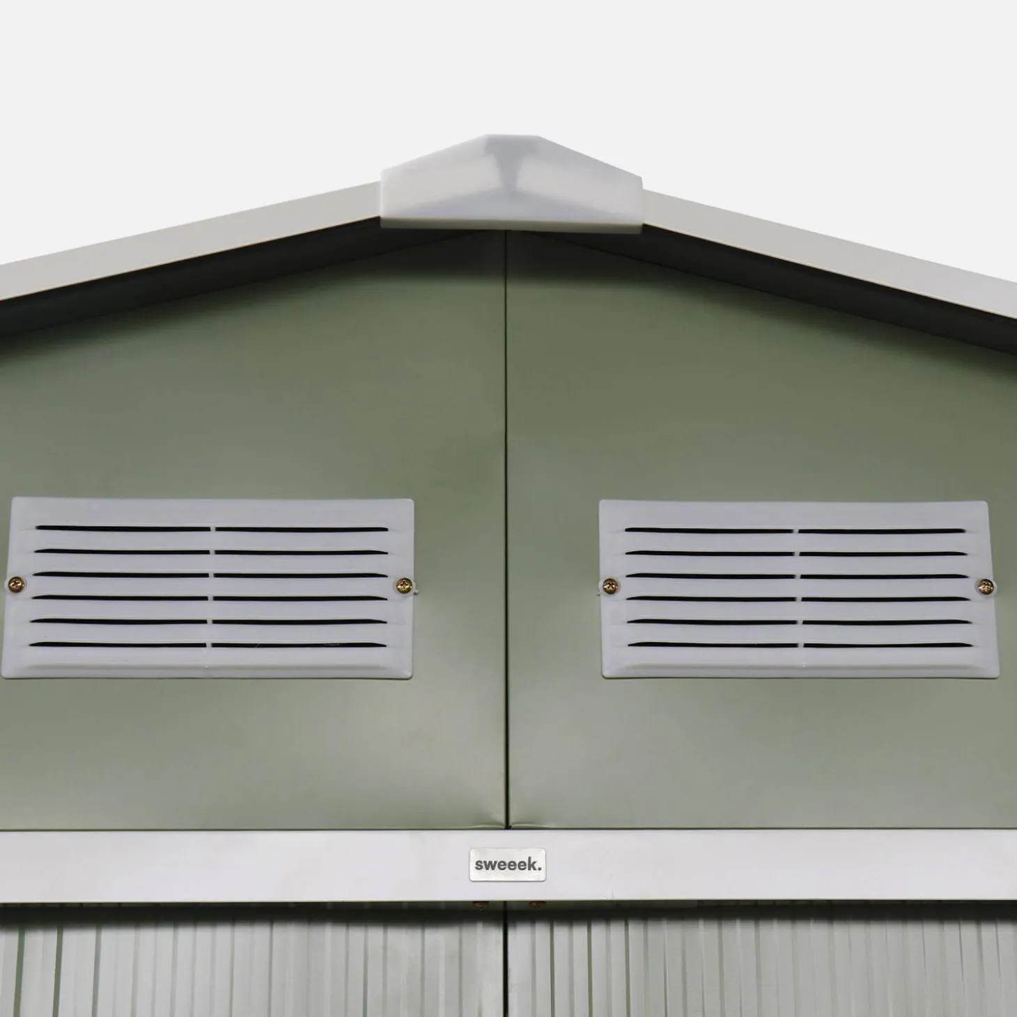 Abrigo de jardim em metal com kit de ancoragem 5,29m²