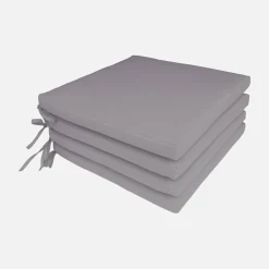Almofada para cadeira de jardim, set de 4