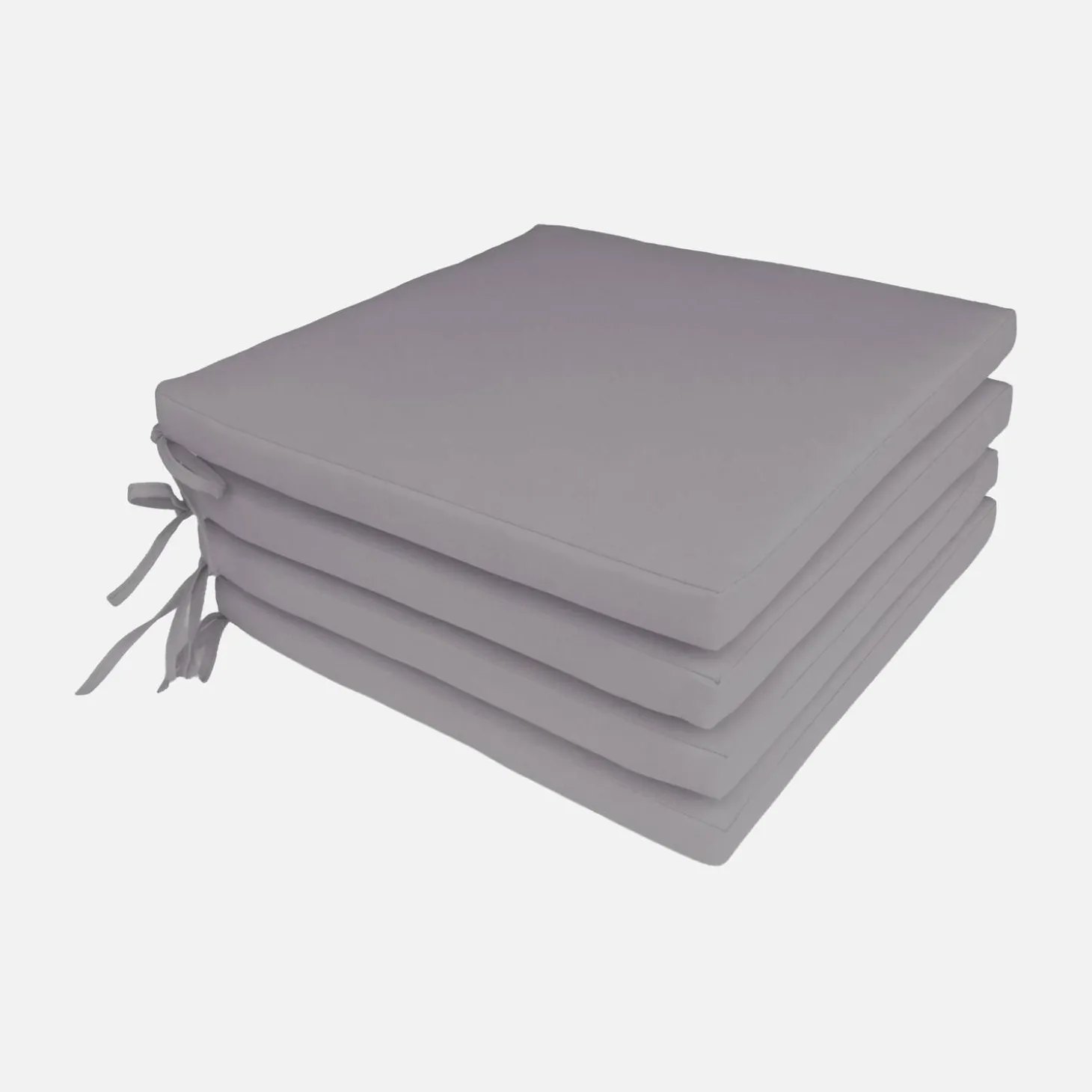 Almofada para cadeira de jardim, set de 4