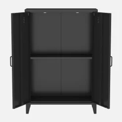 Armário industrial em metal de 2 portas