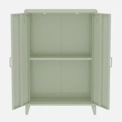 Armário industrial em metal de 2 portas