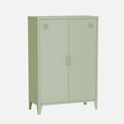 Armário industrial em metal de 2 portas