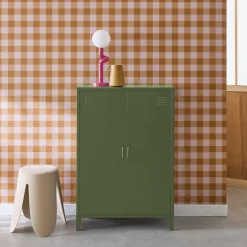 Armário industrial em metal de 2 portas