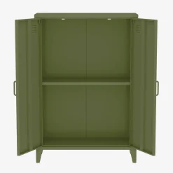 Armário industrial em metal de 2 portas