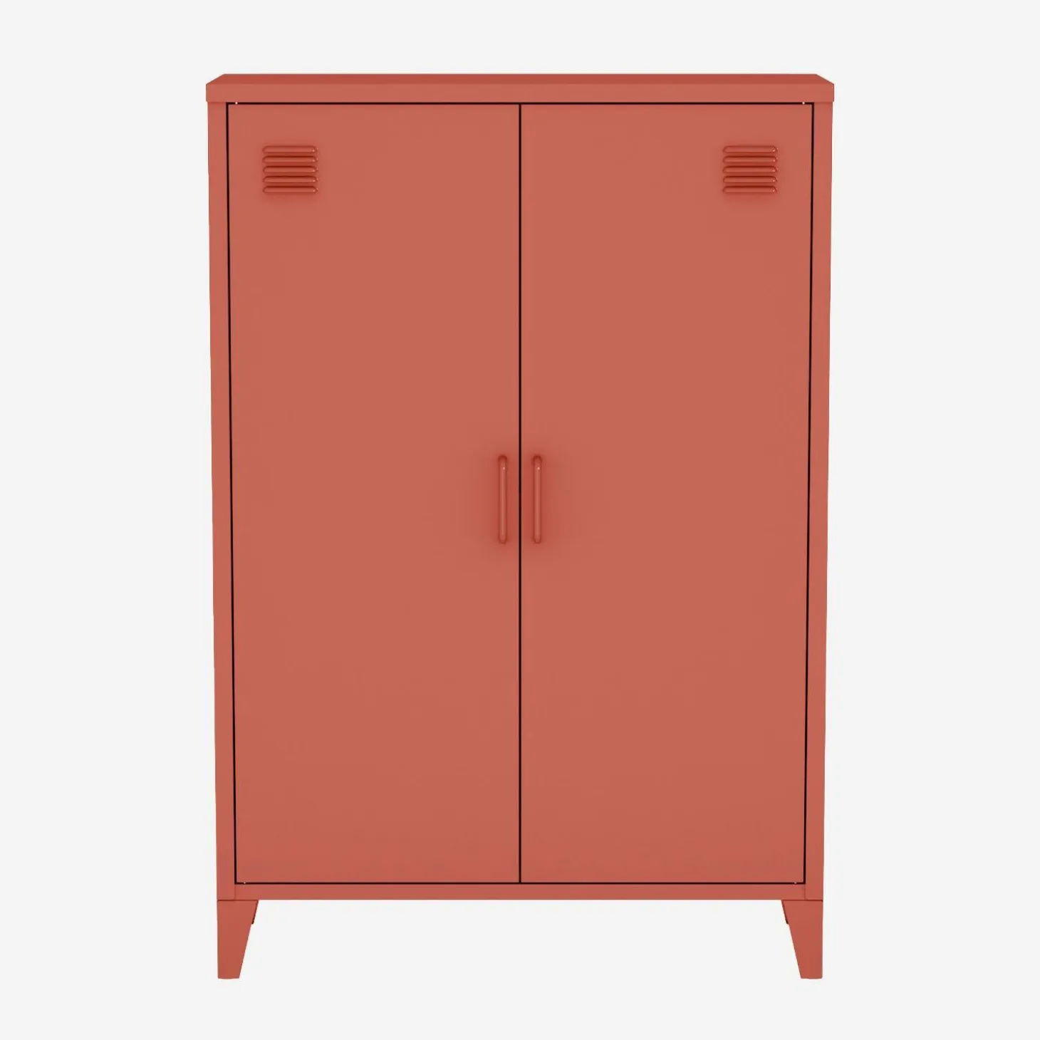 Armário industrial em metal de 2 portas