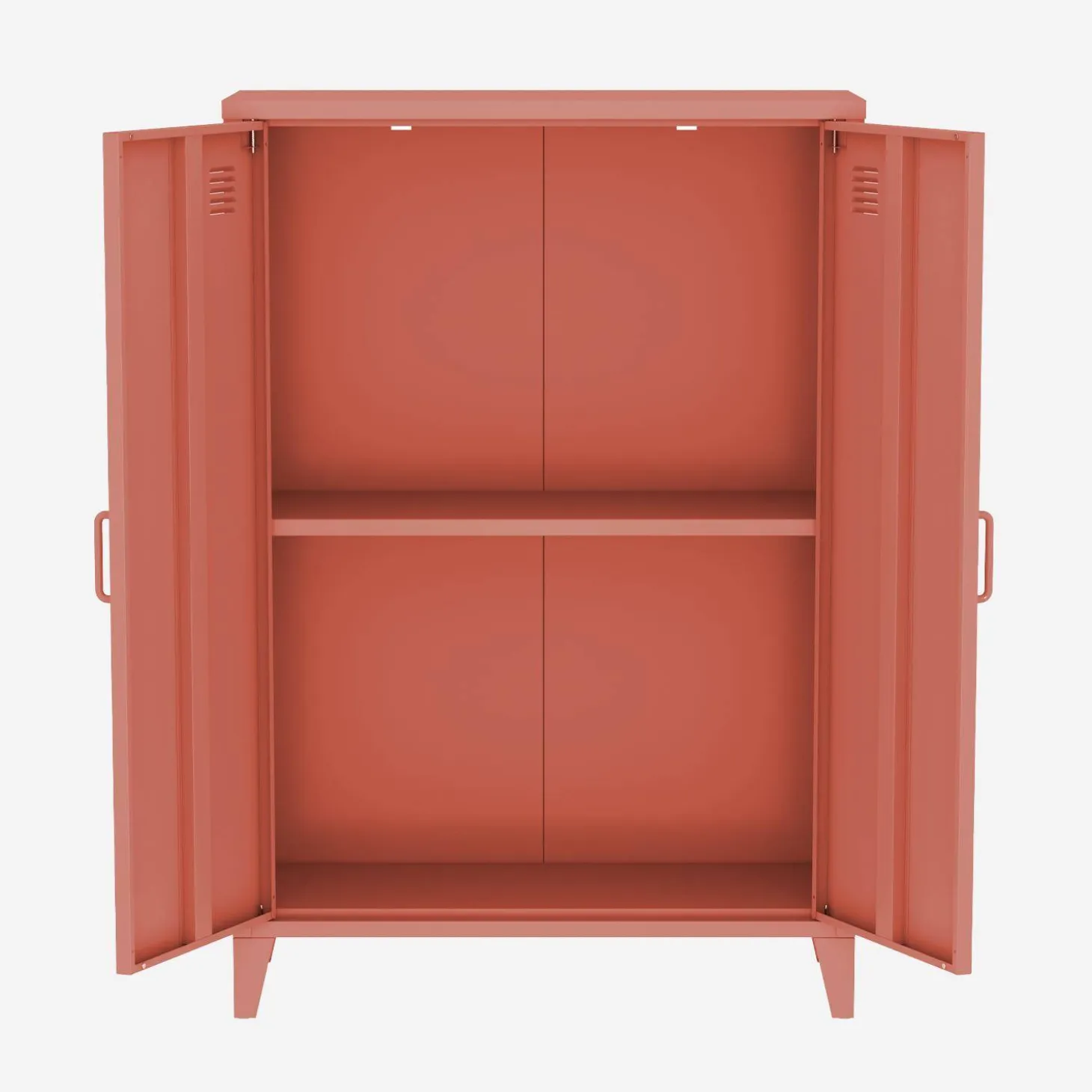 Armário industrial em metal de 2 portas
