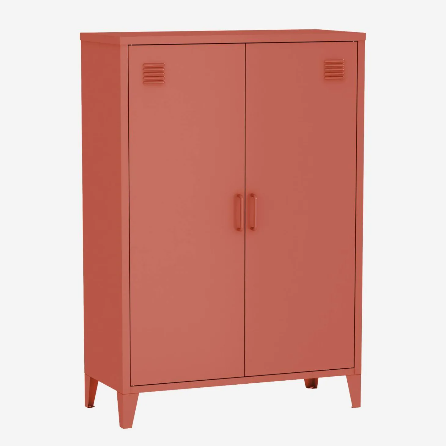 Armário industrial em metal de 2 portas