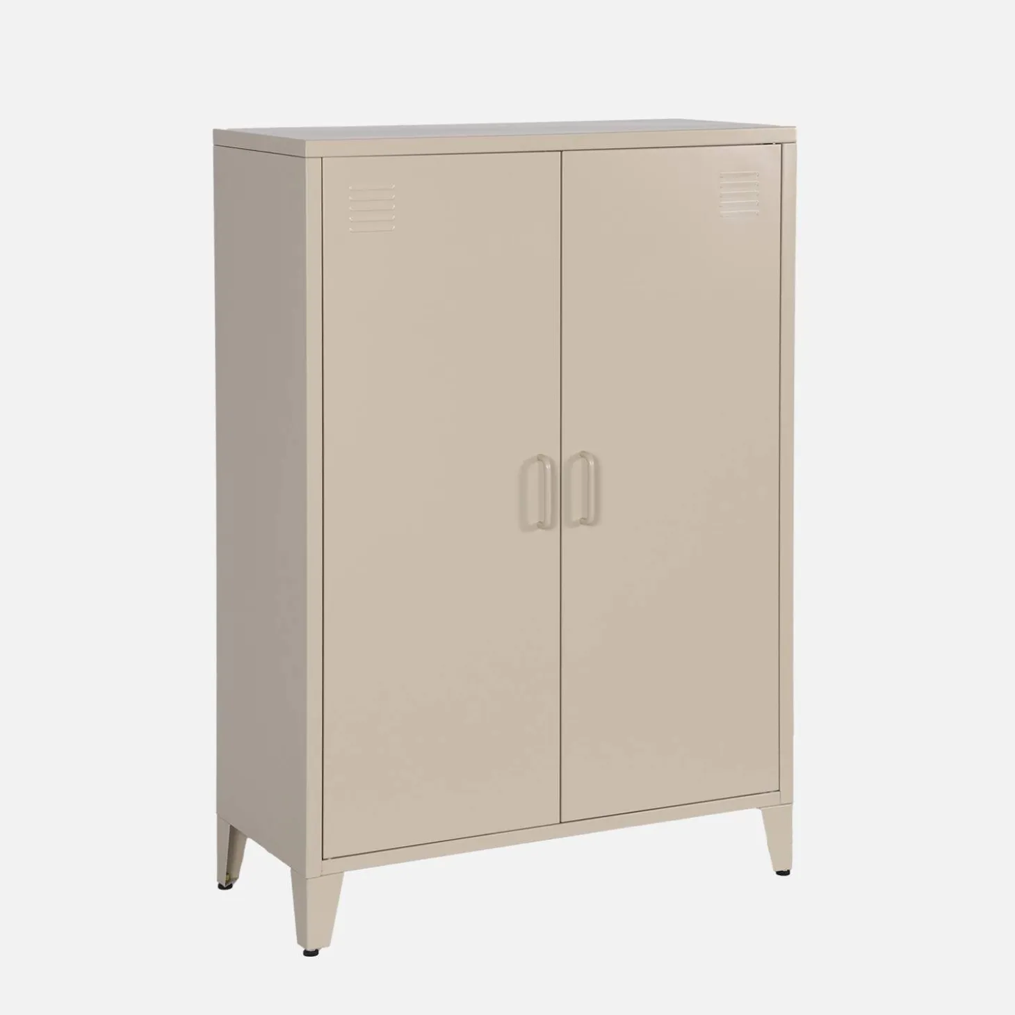 Armário industrial em metal de 2 portas
