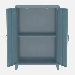 Armário industrial em metal de 2 portas