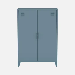 Armário industrial em metal de 2 portas