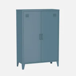 Armário industrial em metal de 2 portas
