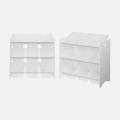 Arrumação de brinquedos, 18 compartimentos, set de 2