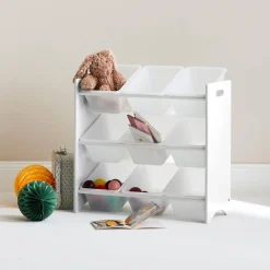 Arrumação de brinquedos, 18 compartimentos, set de 2