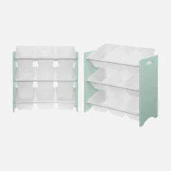 Arrumação de brinquedos, 18 compartimentos, set de 2