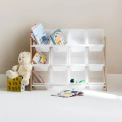 Arrumação para crianças para brinquedos, 12 compartimentos