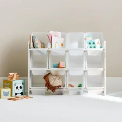 Arrumação para crianças para brinquedos, 12 compartimentos