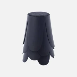 Banco empilhável em tecido bouclé, set de 4
