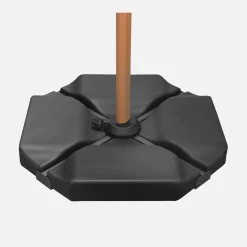 Base para guarda-sol, set de 4 placas