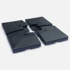 Base para guarda-sol, set de 4 placas