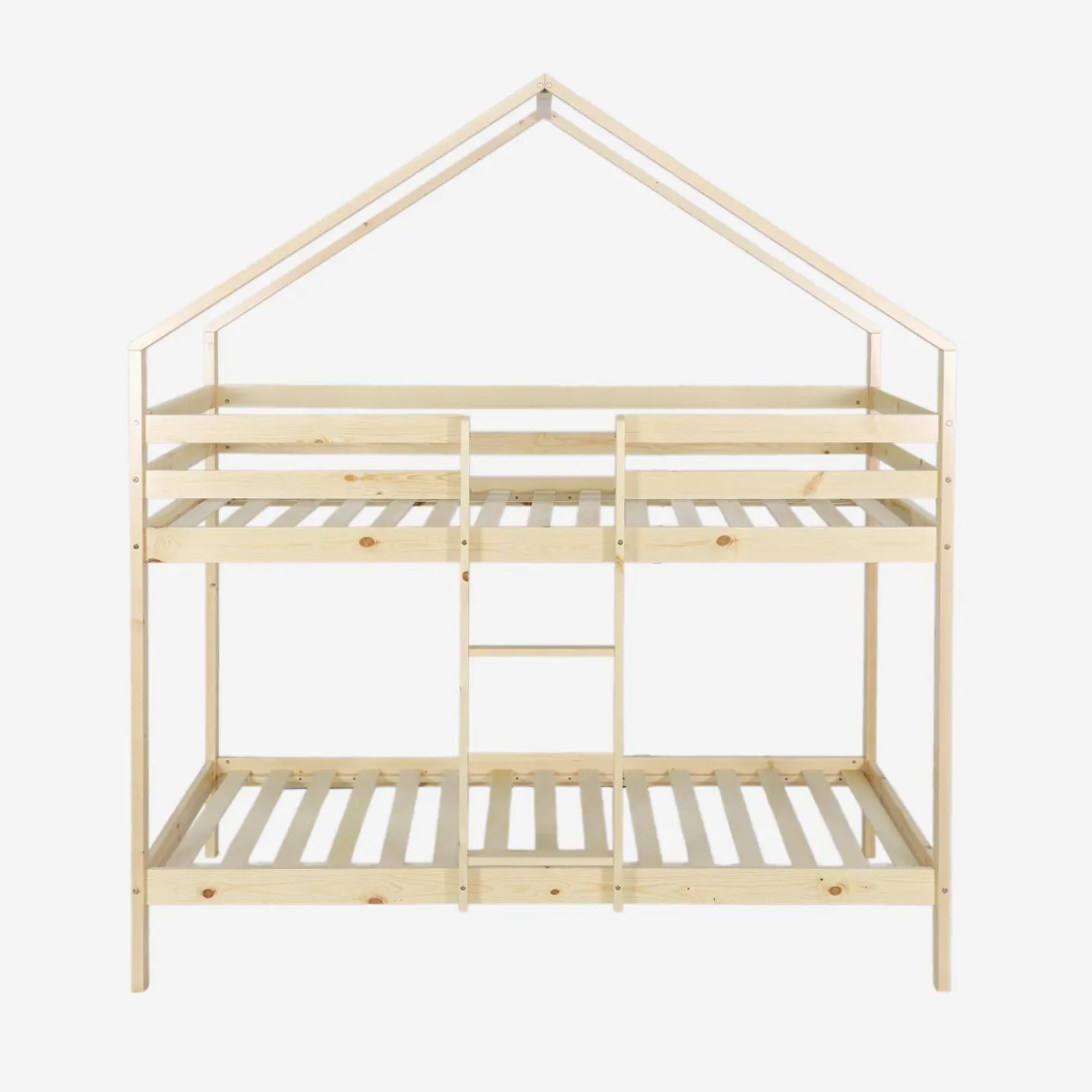 Beliche infantil cabana 190cm em pinho natural