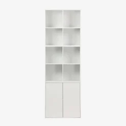 Biblioteca, módulo de armazenamento de 4 compartimentos