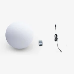 Bola de luz LED com bateria para interior/exterior