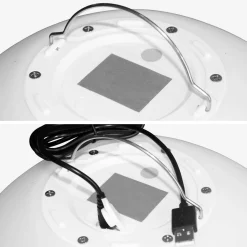 Bola de luz LED com bateria para interior/exterior