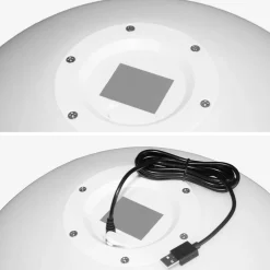 Bola luminosa LED sem fios para interior/exterior, 16 cores