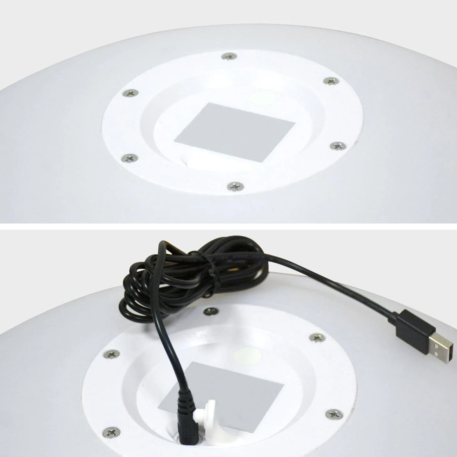 Bola luminosa LED sem fios para interior/exterior, 16 cores