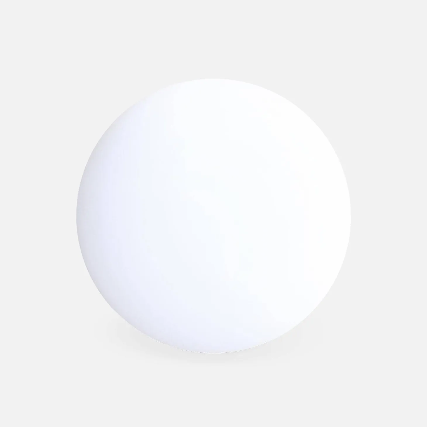 Bola luminosa LED sem fios para interior/exterior, 16 cores