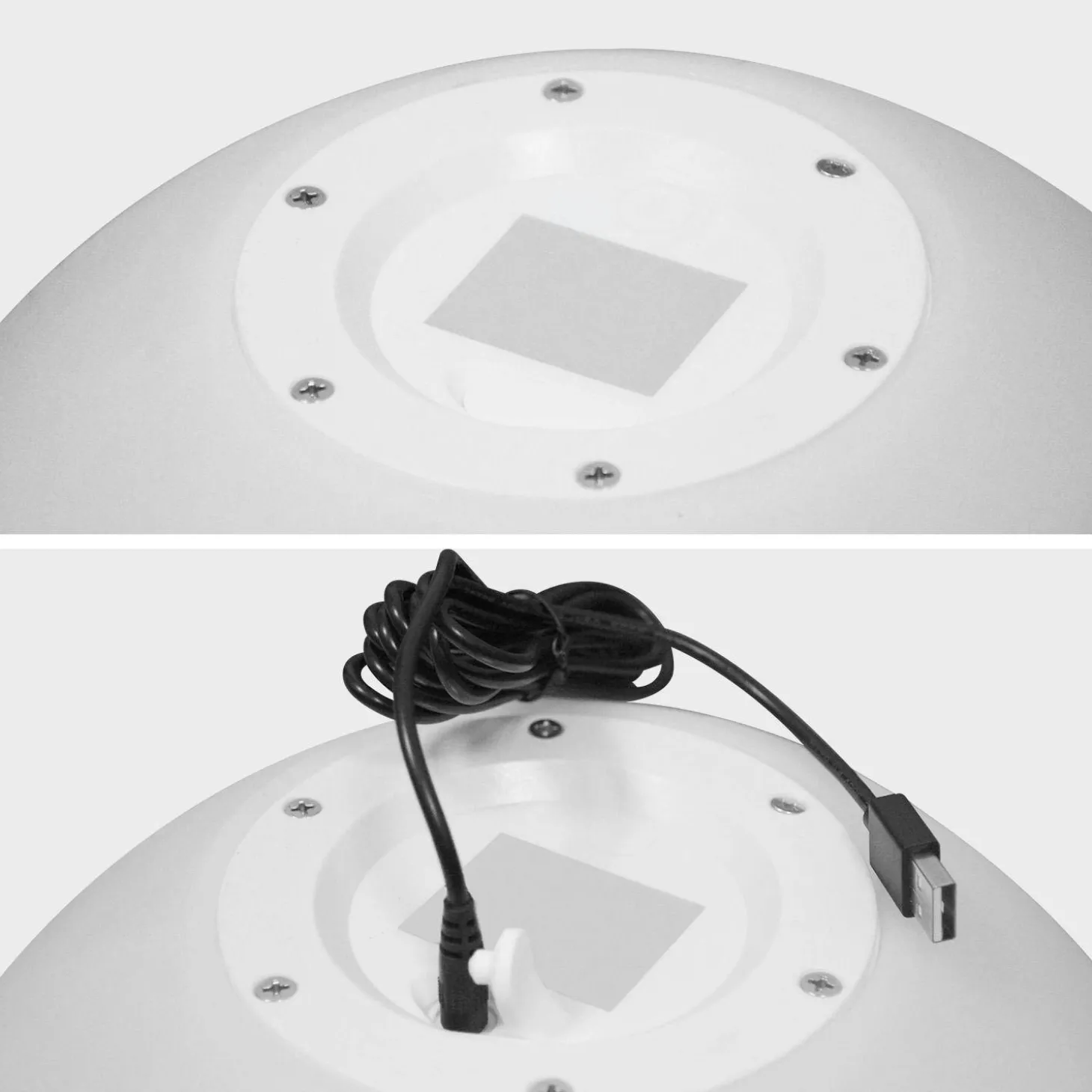 Bola luminosa LED sem fios para interior/exterior, 16 cores