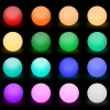 Bola luminosa LED sem fios para interior/exterior, 16 cores