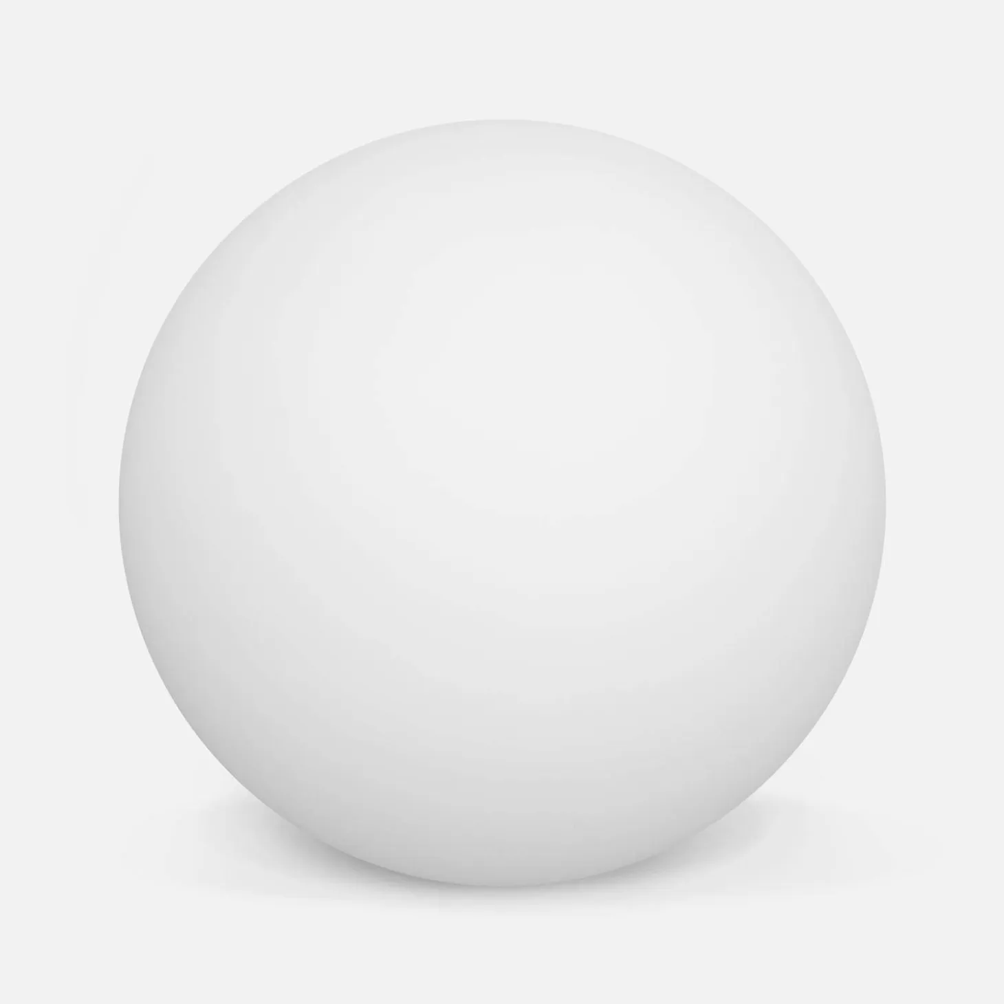 Bola luminosa LED sem fios para interior/exterior, 16 cores