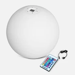 Bola luminosa LED sem fios para interior/exterior, 16 cores