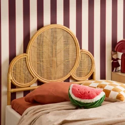 Cabeceira exótica de rattan, 90cm