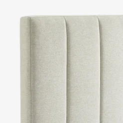 Cabeceira para cama de casal revestimento em tecido, 140cm