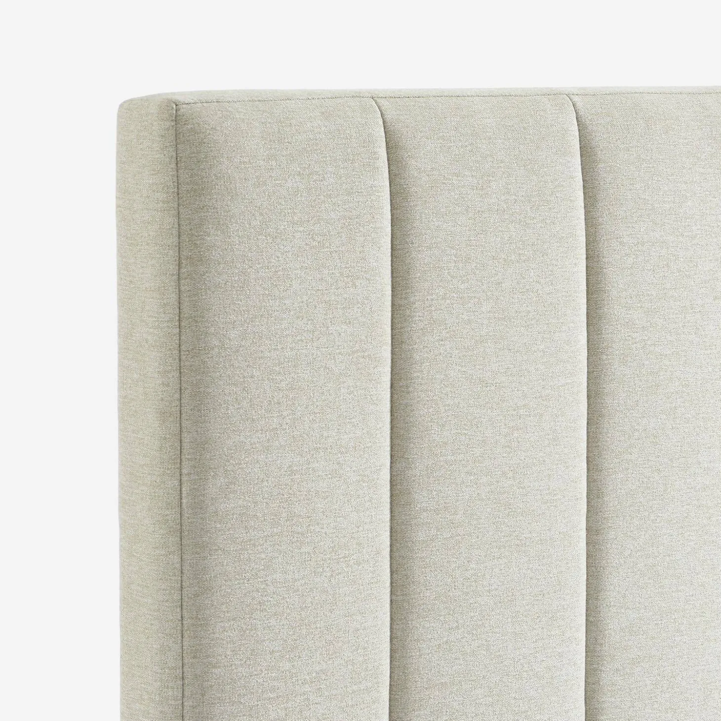 Cabeceira para cama de casal revestimento em tecido, 140cm