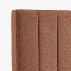 Cabeceira para cama de casal revestimento em tecido, 140cm