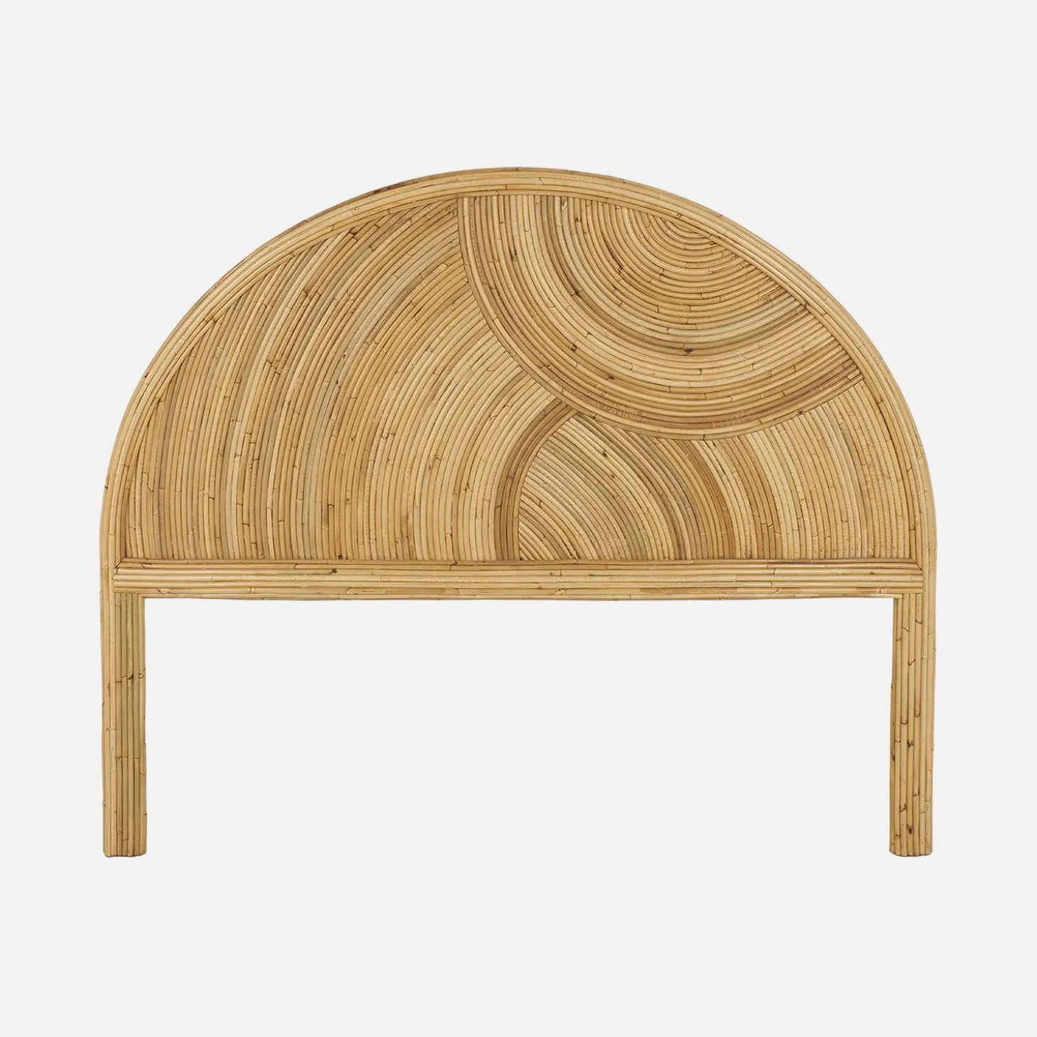 Cabeceira para cama de vime natural