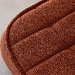 Cadeira confortável em boucle texturizado, 1 lugar