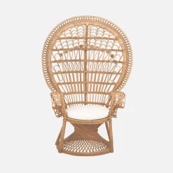 Cadeira vintage de vime