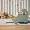 Caixa de brinquedos com rodas para crianças dinossauros