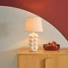 Candeeiro de mesa de cerâmica, 45cm