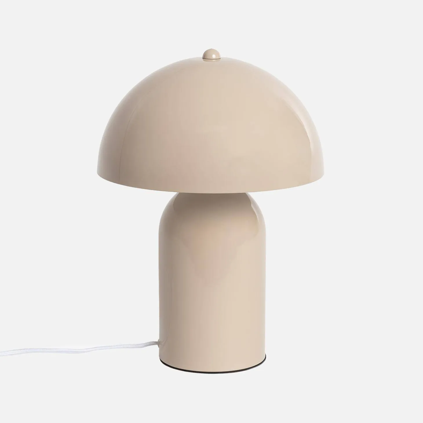Candeeiro de mesa em metal, 25cm