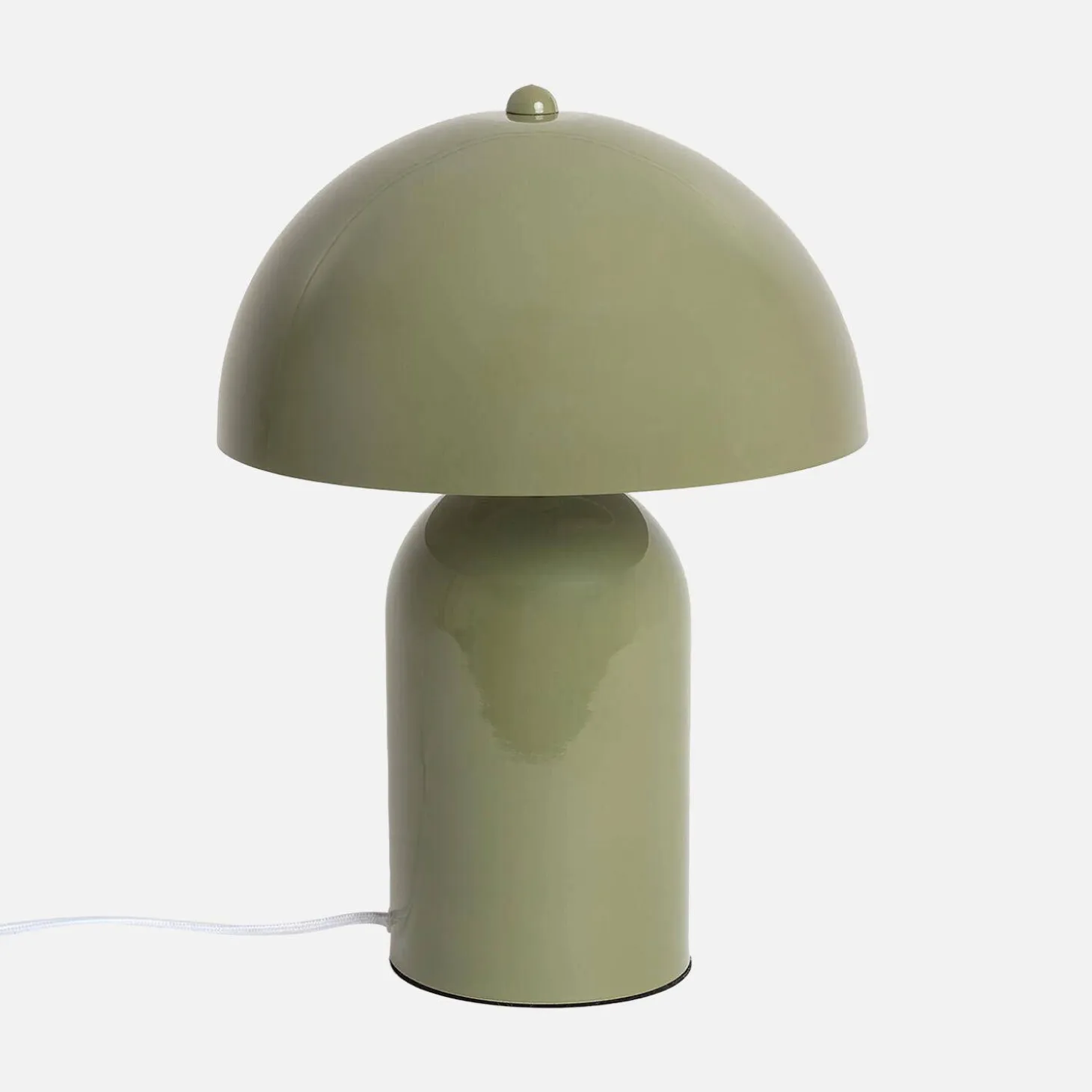 Candeeiro de mesa em metal, 25cm