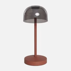 Candeeiro de mesa em metal para interior/exterior, 19cm